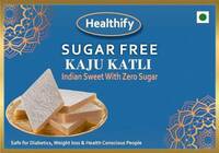 Healthify Sugar Free Premium Kaju Katli Box  (50 g) [Pack Of 3]