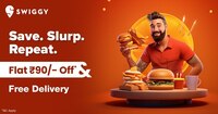 Swiggy Food  - Flat 90 off + Free delivery [New User Offer]