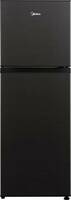Midea 233 L Frost Free Double Door Top Mount 3 Star Convertible Refrigerator  (Jazz Black, MDRT359FGI28)