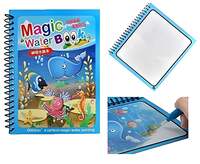 Lowest GRAPHENE® Magic Water Quick Dry Book Water Coloring Book Doodle with Magic Pen Painting Board for Children Education Drawing Pad Magic Water Book Reusable Drawing Book