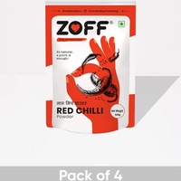 Zoff Foods Red Chilli Powder - Pack of 4 x500gm Each (2kg)