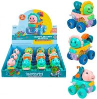 Jack Royal Friction Gear Monster Animal with Flashing Lights, Best Gift for Boys and Girls Above 3 Years Old (2 PC Set)