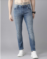 Roadster Men Blue Skinny Fit Light Fade Stretchable Jeans