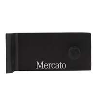 MERCATO Ferrara Robe Hook Black MATT/Aluminum MR-511031-BK
