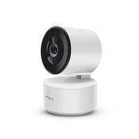 Wipro Smart Wireless Security Camera | 3 MP 1296p Full HD | AI Powered Motion Detection | Infrared Night Vision | 360° Panorama | Two-Way Communication | Alexa and Google Assistant Compatible | White