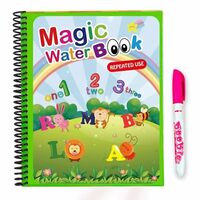 VGRASSP Reusable Magic Water Quick Dry Book Learning Toy Doodle and Scribble with Magic Doodle Pen 