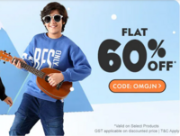 Firstcry-Flat 60% OFF* on Select Fashion products - The OMG Deal