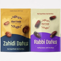 Khari Foods Rabbi & Zahidi Dates Combo 2 x200gm Each (400gm)