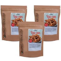 Evolve Snacks Ragi Chips- Pack of 3 x100gm Each (300gm)
