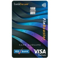 Lifetime Free FinBooster : YES Bank-BankBazaar Co-branded Credit Card