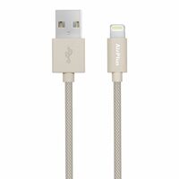 AirPlus AP-AX-905-SGRY/GLD 8 Pin Lightning to USB Cable for Smartphone - 3.2 Feet