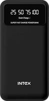Intex 20000 mAh Power Bank (22 W, Fast Charging)  (Coal Black, Lithium Polymer)