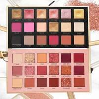 MINARA Nude Eye Shadow Palette and Rose Gold Eyeshadow (18+18 colors) 36 g  (Multicolor)