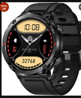 Fire-Boltt Armour, Sporty Rugged Outdoor Smart Watch with a 1.6" High-Resolution HD Display, Shockproof Metal Body, Bluetooth Calling 600 mAh Battery