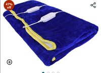 cozyland Premium Shock Proof and Heating Electric Blanket Double Bed Warmer 