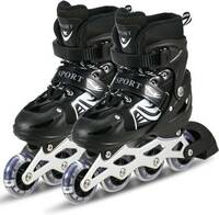 Pramukh Fashion Adjustable Inline Skates Roller Blades for Girls and Boys In-line Skates In-line Skates 