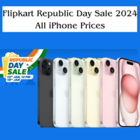 Flipkart Republic Day Sale 2024 iPhone 15 at Rs.63,999 | iPhone 13, iPhone 14, 15 Prices 