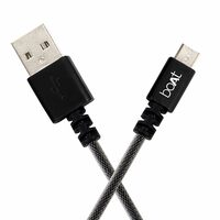 boAt Micro USB 500 Tangle-free, Sturdy Micro USB Cable with 3A Fast Charging & 480mbps Data Transmission
