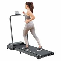 Cultsport Treadmill Baytown 2 HP Peak DC Motorized|Under Desk Treadmill | Home Workout 