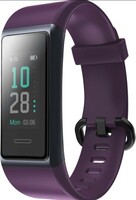 [50% coupon] Play PLAYFIT 21 Smart Band, Button Touch, Colour Display (Purple)