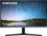 SAMSUNG 27 inch Curved Full HD LED Backlit VA Panel with HDMI, Audio Ports, 1800R,Flicker Free, Slim Design Monitor 