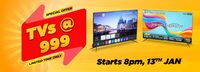 Loot | TVs at ₹999