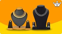 Jewellery Shopping order and Get 10% back Up to ₹500 minimum order of ₹1000