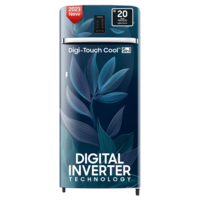 SAMSUNG 215 Litres 4 Star Direct Cool Single Door Refrigerator (RR23C2E249U/HL, Paradise Blue)