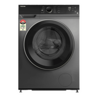 TOSHIBA 9 kg 5 Star Fully Automatic Front Load Washing Machine (TW-BJ100M4-IND(SK), In-Built Heater, Silver)