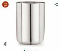 Neelam Stainless Steel 7.5 22G PRM Royal Glass, 400 ml, Silver 
