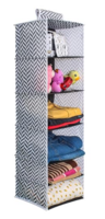 PrettyKrafts 6 Tiers Clothes Hanging Organizer