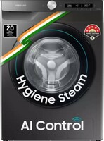 SAMSUNG 7 kg 5 Star, AI, Wi-Fi, Digital Inverter Fully Automatic Front Load Washing Machine with In-built Heater Silver