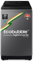SAMSUNG 8 kg 5 star, Ecobubble, Super Speed, Wi-Fi, Digital Inverter, Fully Automatic Top Load Washing Machine Grey on Flipkart