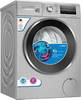 BOSCH 9/6 kg Washer with Dryer Inverter,1400RPM Ready to Wear Clothes with In-built Heater Silver  (WNA14408IN)