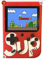 400 in 1 Sup Video Games Portable, Led Screen and USB Rechargeable, Handheld Console, Classic Retro Game Box Toy for Kids Boys & Girls (Multi Color ,1 pcs) 