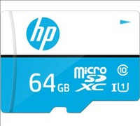 HP 64GB MicroSD Memory Card SDXC mi310 Class 10, UHS-I, U1 Card, Upto 140MB/s R, 10 Y Warranty 