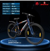 Avon Buke Apex 26T Bicycles for Adults | Frame Size: 17.5" | Wheel Size:26" | Short Bend Handle Bar | Rigid Fork with Caliper Brake | Chainwheel with PVC Disc| 