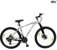 HRX XTRM MTB 500 85% Assembled with Front Suspension 27.5 T Mountain Cycle  (21 Gear, Grey)