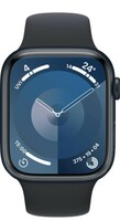  APPLE Watch Series 9 GPS 45mm Midnight Aluminium Case with Midnight Sport Band - S/M on Flipkart
