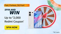 Amazon Fast, Furious 5g fun Spin & Win (Up to ₹2000 Redmi coupon)
