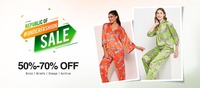 Clovia Republic of Underfashion Sale - Upto 70% off on Bras | Briefs | Sleep | Active