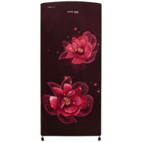 VOLTAS beko 183 Litres 2 Star Direct Cool Single Door Refrigerator with Reciprocating Compressor (RDC215D / S0RFR0M0, Fressia Ruby)
