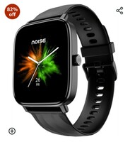 Noise Newly Launched Quad Call 1.81" Display, Bluetooth Calling Smart Watch, AI Voice Assistance, 160+Hrs Battery Life, Metallic Build, in-Built Games, 100 Sports Modes, 100+ Watch Faces (Jet Black) 
