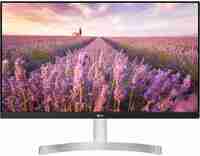 LG 24 inch Full HD LED Backlit IPS Panel White Colour Monitor (24MK60OM) (AMD Free Sync
