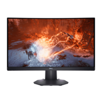 Dell S Series 60.96 cm (24 inch) Full HD VA Panel LCD Curved Height Adjustable Gaming Monitor with AMD FreeSync Premium Technology