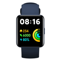Redmi Watch 2 Lite Smartwatch with Activity Tracker (39.4mm TFT Display, 5 ATM Water Resistant, Blue Strap)