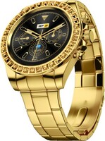 Fire-Boltt Blizzard Ultra 1.28'' Premium Luxury Smartwatch with Jewel Studded Dial Smartwatch