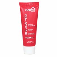 Amazon sample @1 Rs Clensta Red Aloe Vera Oil Control Face Wash with Salicylic Acid for Oily and Acne Prone Skin
