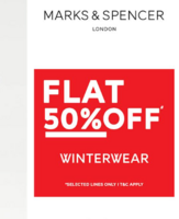 Marks&Spencer End Of Season Sale-Flat 50% Off
