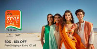 TataCliq India's Got Style Sale upto 85% off + Extra 10% off | 19th- 28th January 